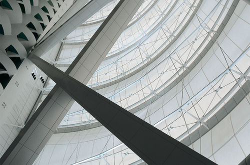 Membrane architecturale en fibre de verre - BURJ AL ARAB HOTEL - Hightex - en PTFE / pour revêtement de façade