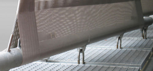 Structure tendue sur ossature métallique - HOESCH BUILDING - Hightex - pour couverture / pour façade / avec membrane en PTFE