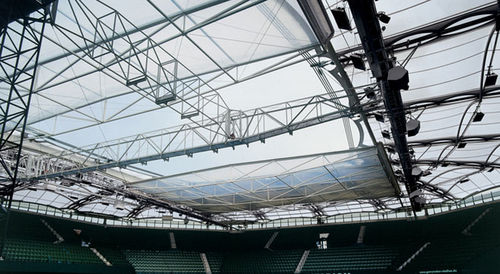 Structure tendue câble-membrane - GERRY WEBER - Hightex - pour couverture / avec membrane en ETFE / pour stade