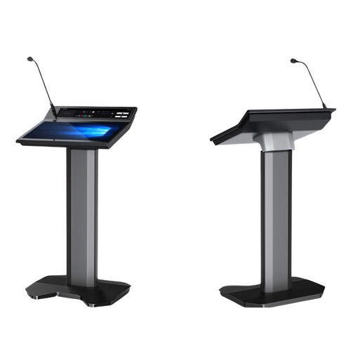 Pupitre de conférence - ILS 27 Pro - Intelligent Lectern Systems - assis debout / à hauteur réglable / avec logo personnalisé