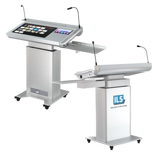 Pupitre de conférence - SYNERGY QW-FD - Intelligent Lectern Systems - avec port USB / avec ordinateur intégré / à hauteur réglable