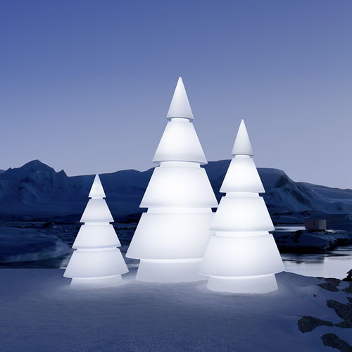 Lampe de sol - FOREST - VONDOM - en aluminium / en polyéthylène / contemporaine