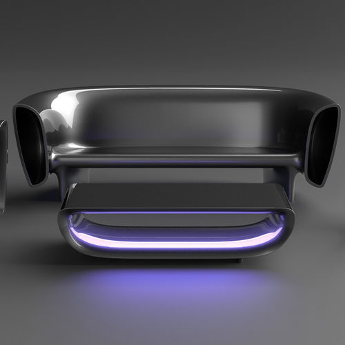 Canapé design original - BUM BUM - VONDOM - de jardin / en polyéthylène / avec accoudoirs