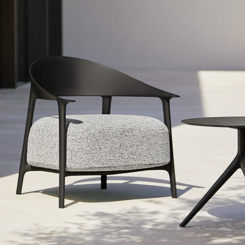 Fauteuil contemporain - AFRICA  - VONDOM - en tissu / en polypropylène / tapissé