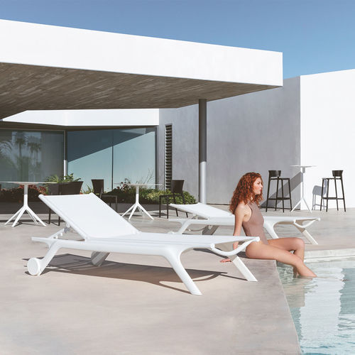 Bain de soleil contemporain - AFRICA  - VONDOM - en polypropylène / en polypropylène / dossier ajustable