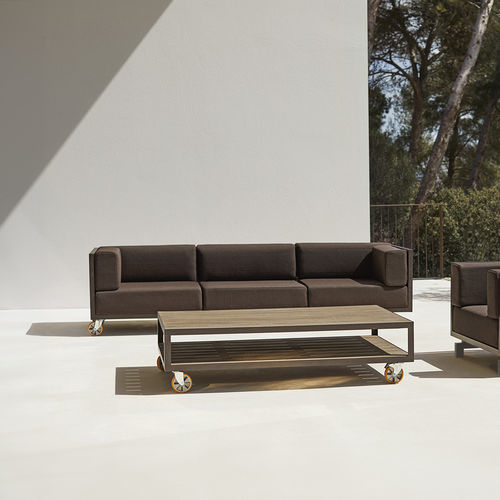 Canapé contemporain - VINEYARD EXTRA-LARGE   - VONDOM - d'extérieur / en tissu / avec accoudoirs