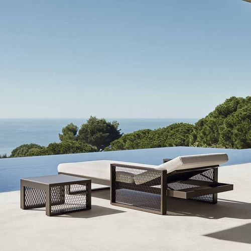 Table d'appoint contemporaine - THE FACTORY - VONDOM - en aluminium / avec piètement en aluminium / carrée
