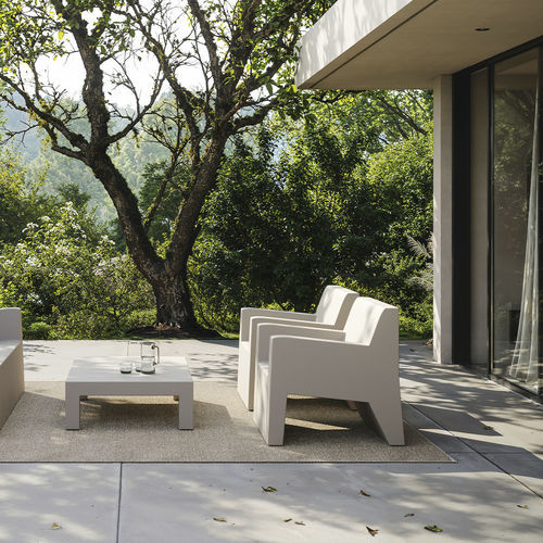 Fauteuil contemporain - JUT  - VONDOM - en polyéthylène / en polyéthylène / 100% recyclable