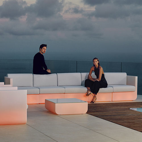 Canapé modulable - ULM - VONDOM - contemporain / de jardin / en tissu