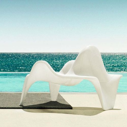 Fauteuil design original - F3   - VONDOM - en polyéthylène / en polyéthylène rotomoulé / 100% recyclable