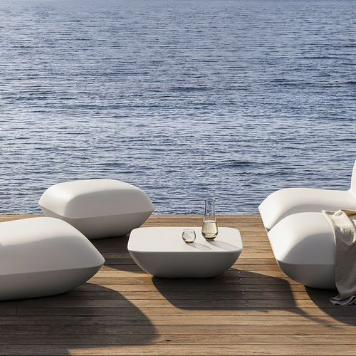 Pouf contemporain - PILLOW - VONDOM - en polyéthylène / carré / lumineux (LED)