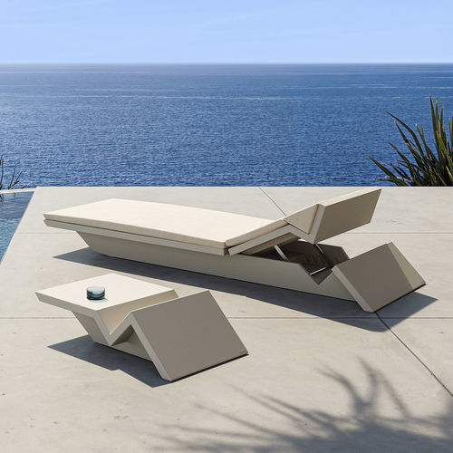 Bain de soleil contemporain - REST - VONDOM - en tissu / en polyéthylène rotomoulé / d'intérieur