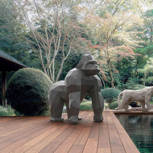 Sculpture en polyéthylène - Saru  - VONDOM - au sol / d'extérieur / blanche