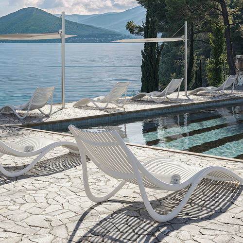 Bain de soleil contemporain - IBIZA  - VONDOM - en polypropylène / en polypropylène / pour hôtel