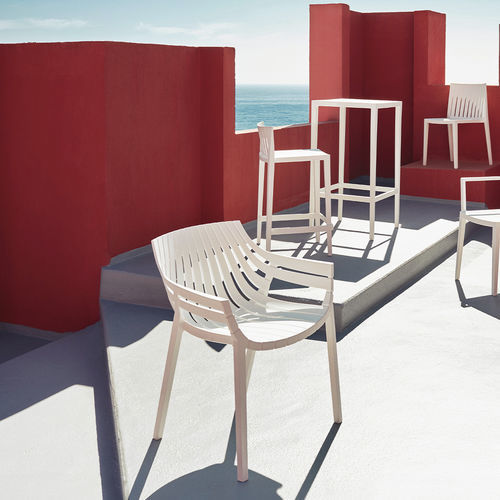 Chaise de jardin contemporaine - SPRITZ - VONDOM - d'extérieur / en fibre de verre / en polypropylène