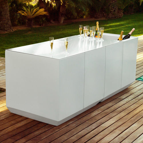 Bar de jardin lumineux - VELA - VONDOM - résidentiel / professionnel
