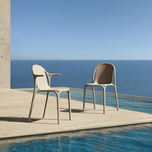 Chaise de jardin contemporaine - BROOKLYN - VONDOM - d'intérieur / d'extérieur / en polypropylène