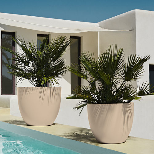 Jardinière en polyéthylène - BLOWL  - VONDOM - ronde / lumineuse / contemporaine