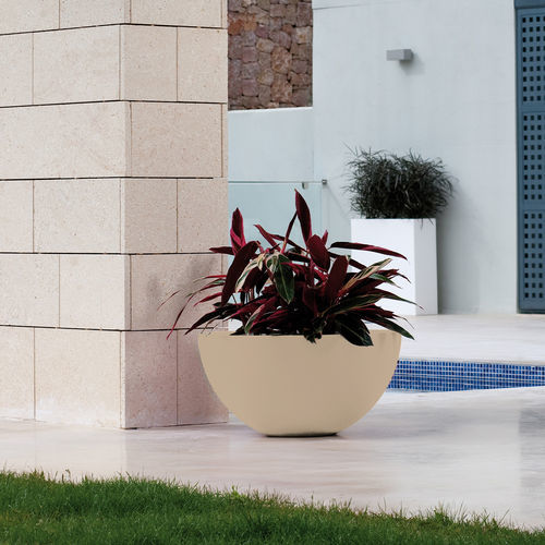 Jardinière en polyéthylène - SFERA  - VONDOM - ronde / contemporaine / pour restaurant