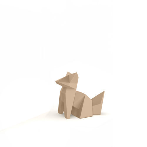 Sculpture en polyéthylène PE - ORIGAMI KOKITSUNE - VONDOM - en résine / d'extérieur / décorative