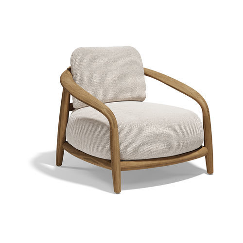 Chaise de jardin contemporaine - FUSTA BUTACA - VONDOM - pour extérieur / en teck / résistante aux intempéries