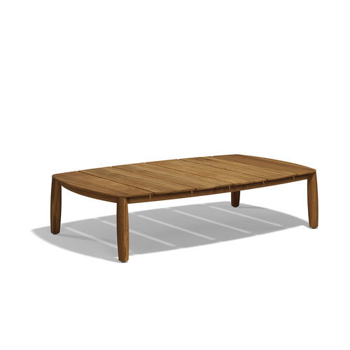 Table basse contemporaine - FUSTA COFFEE TABLE - VONDOM - en teck / d'extérieur / par Ramon Esteve