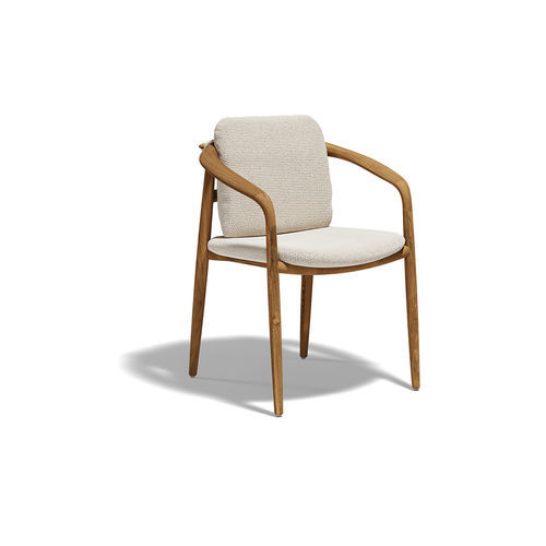 Chaise de jardin contemporaine - Fusta - VONDOM - pour extérieur / en teck / résidentielle