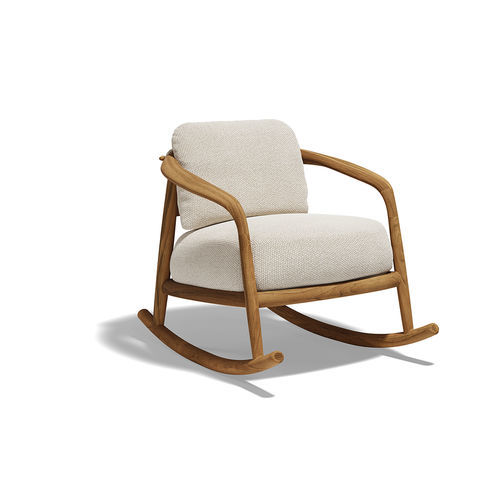 Fauteuil contemporain - FUSTA - VONDOM - en teck / par Ramon Esteve / pour extérieur