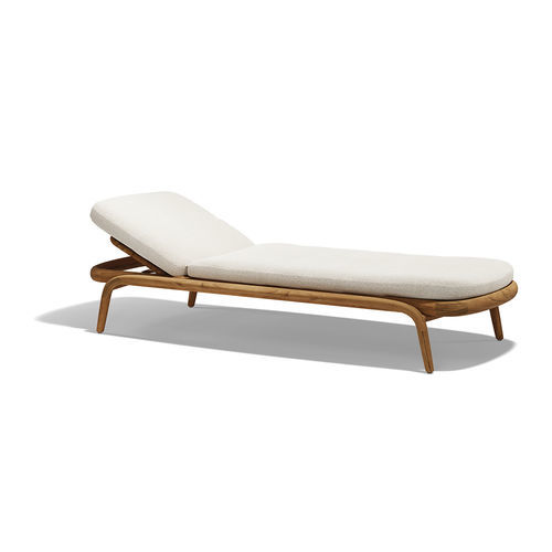 Bain de soleil contemporain - Fusta - VONDOM - en teck / en bois / pour extérieur