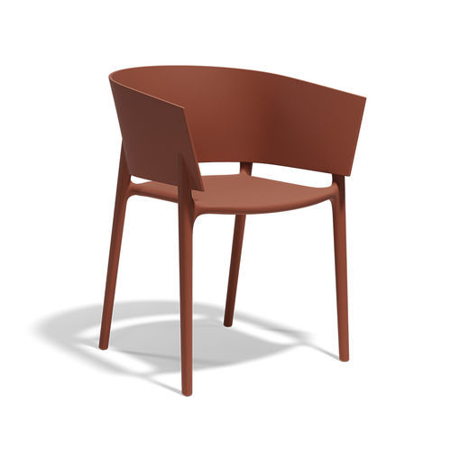 Fauteuil moderne - AFRICA - VONDOM - en fibre de verre / en polypropylène / empilable