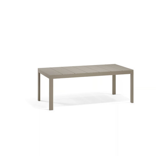 Table à manger contemporaine - POSIDONIA - VONDOM - en HPL / avec piètement en aluminium / rectangulaire