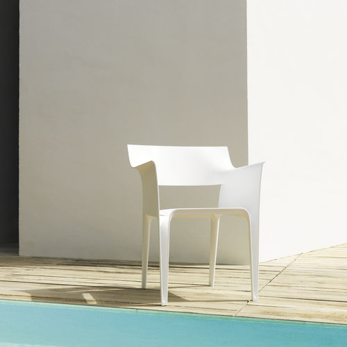 Chaise contemporaine - HIDRA - VONDOM - d'extérieur / en polypropylène / en fibre de verre