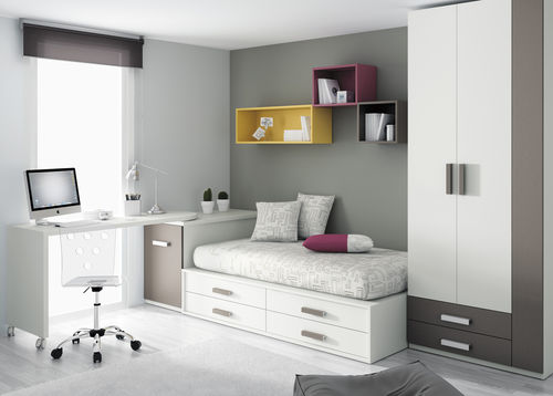 Bureau contemporain - TOUCH 28 - ROS 1 S.A. - en bois laqué / pour enfant