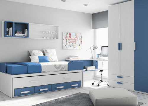 Lit gigogne - TOUCH 37  - ROS 1 S.A. - simple / contemporain / pour enfant