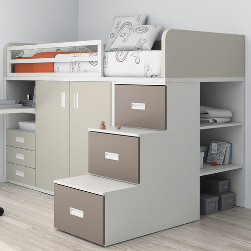 Lit simple - TOUCH 55 - ROS 1 S.A. - contemporain / pour enfant (unisexe) / combiné