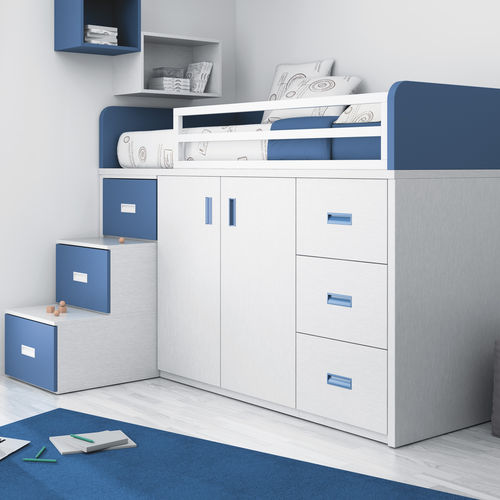 Lit simple - TOUCH 56 - ROS 1 S.A. - contemporain / pour enfant / pour garçon
