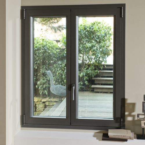 Fenêtre en aluminium - ESPACE® 70 TH - INSTALLUX - oscillo-battante / fixe / à soufflet