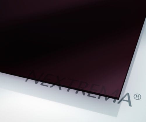 Panneau en verre isolant - NEXTREMA® TINTED - SCHOTT AG - coloré / poli / pour agencement intérieur