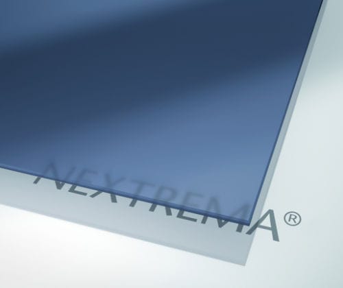 Panneau en verre isolant - NEXTREMA® BLUEGREY - SCHOTT AG - translucide / coloré / poli