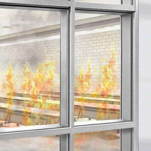 Panneau en verre isolant - PYRAN® PLATINUM - SCHOTT AG - pour protection incendie / coupe-feu / transparent