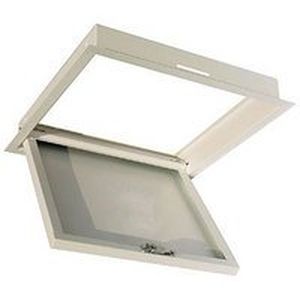 Trappe de visite pour plafond suspendu - MT PF - Exitile - carrée / en inox