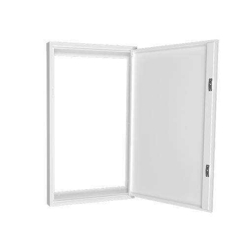 Trappe de visite pour cloison - EX16-120-MD-PF-BL-8TRI - Exitile - rectangulaire / en métal