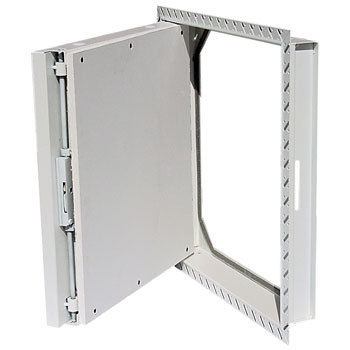 Trappe de visite pour cloison - SB FD240 - Exitile - pour plafond suspendu / carrée / en acier