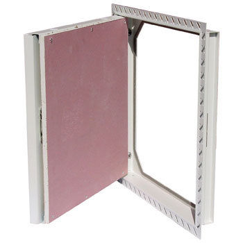 Trappe de visite pour cloison - SB FD - Exitile - pour plafond suspendu / carrée / en inox