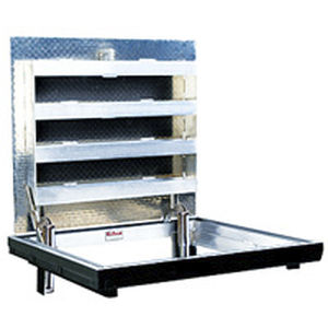 Trappe d'accès pour sol - JAL-H20 l JDAL-H20  - Bilco UK - carrée / en aluminium / avec drainage de l'eau