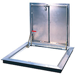 Trappe d'accès pour sol - K l KD - Bilco UK - carrée / en aluminium / pour installation domotique