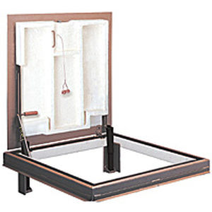 Trappe d'accès pour sol - J-FR  - Bilco UK - carrée / en aluminium / coupe-feu