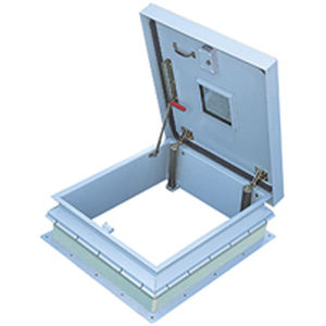 Trappe d'accès de toit - SECURITY SERIES - Bilco UK - carrée / en aluminium / pour installation domotique