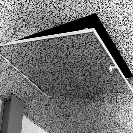 Trappe de visite pour plafond - KSTC - KARP Associates, Inc. - carrée / rectangulaire / en métal