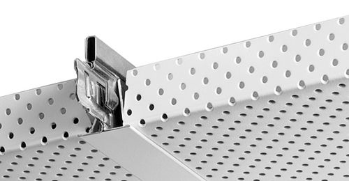 Faux-plafond en métal - METALINE™ - CHICAGO METALLIC CORPORATION - en dalles / acoustique / perforé